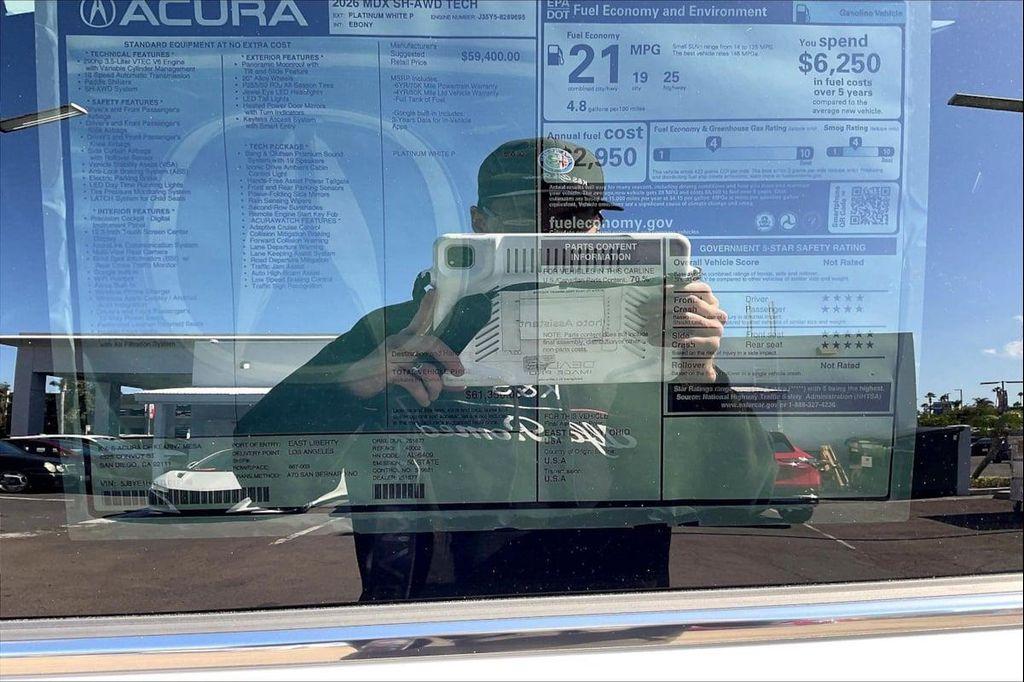 new 2026 Acura MDX car, priced at $60,000