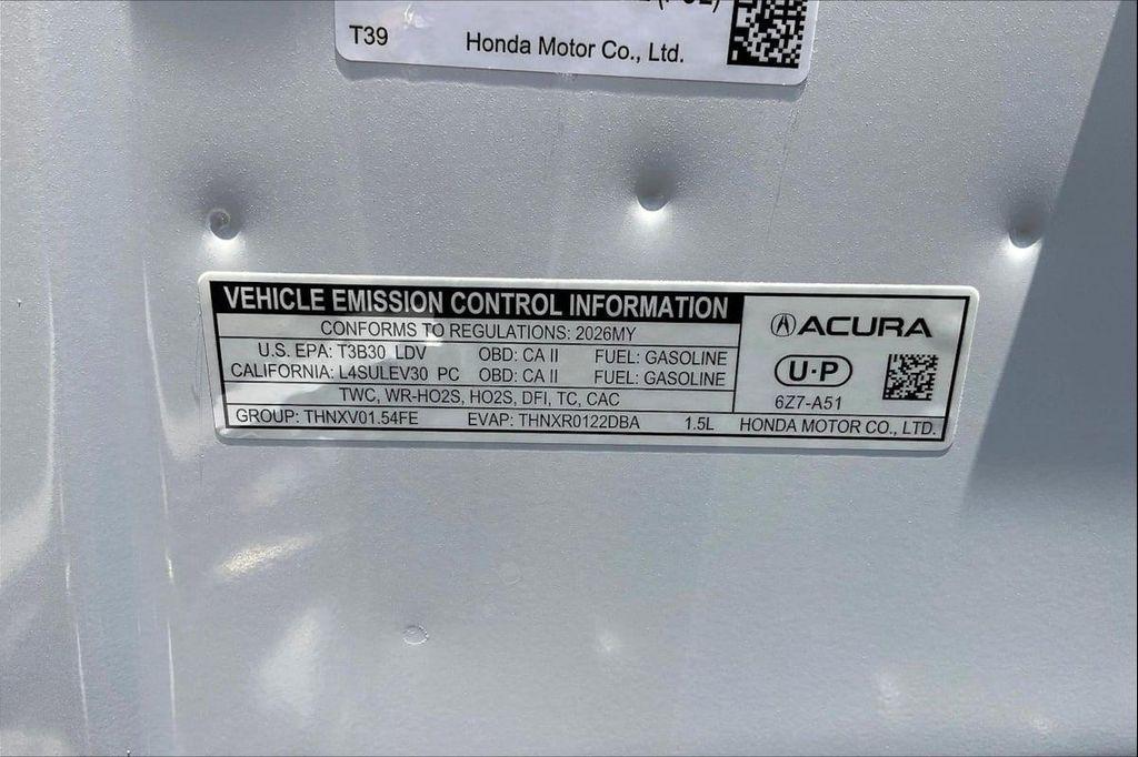 new 2026 Acura Integra car, priced at $36,550