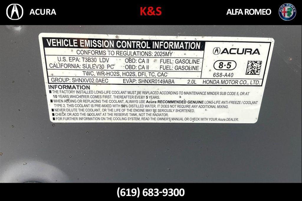 new 2025 Acura TLX car