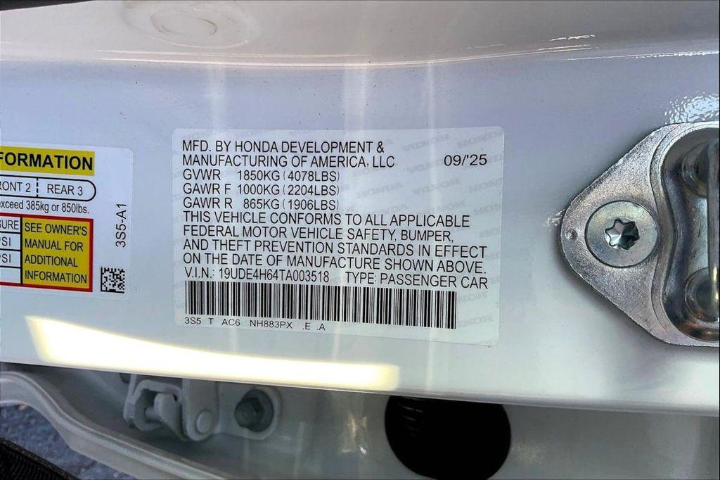 new 2026 Acura Integra car, priced at $39,800