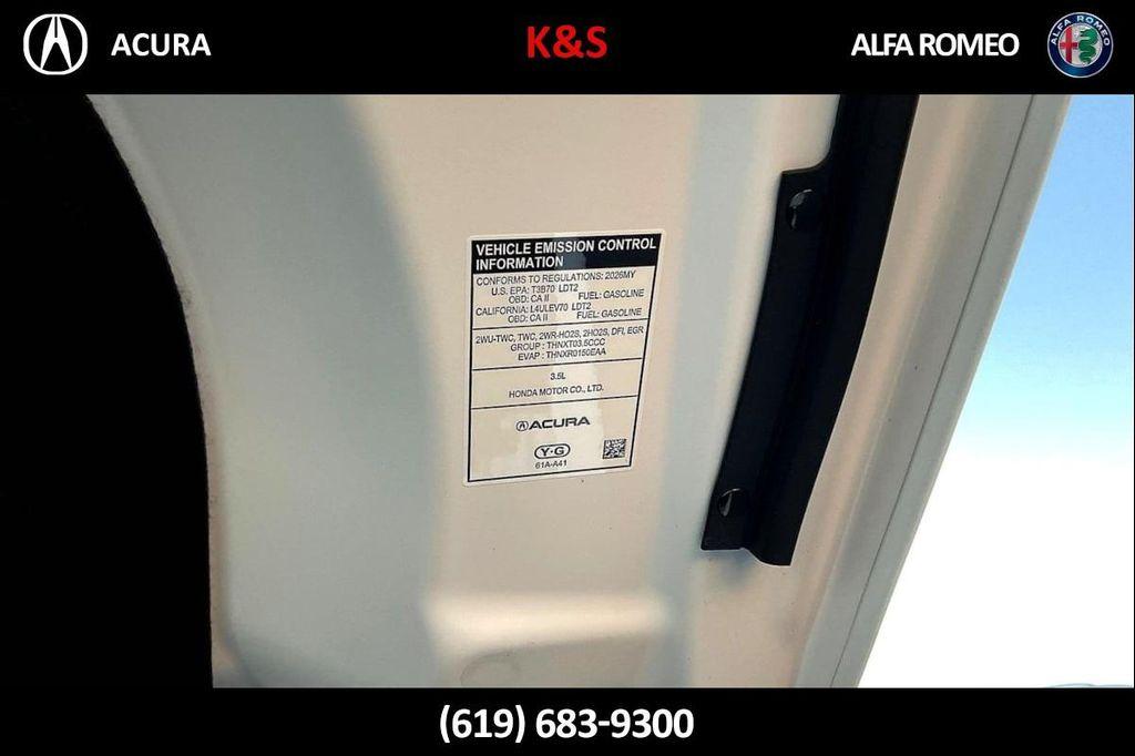 new 2026 Acura MDX car, priced at $52,400