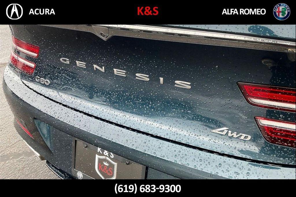 used 2023 Genesis G80 car, priced at $31,888