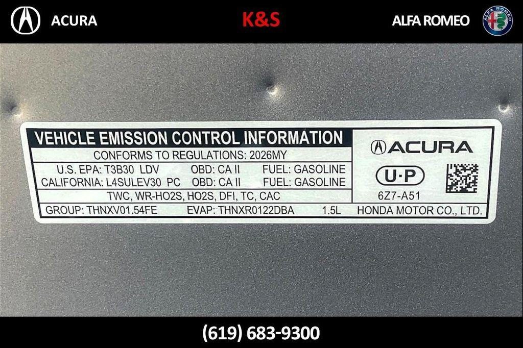 new 2026 Acura Integra car, priced at $39,200