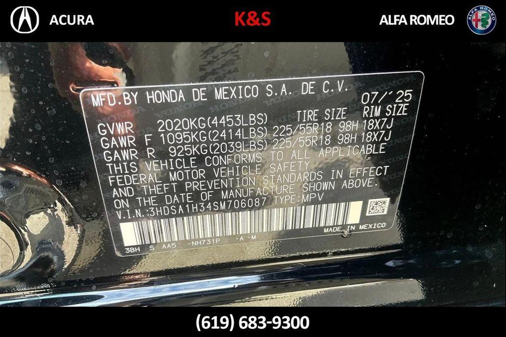 new 2025 Acura ADX car, priced at $36,350