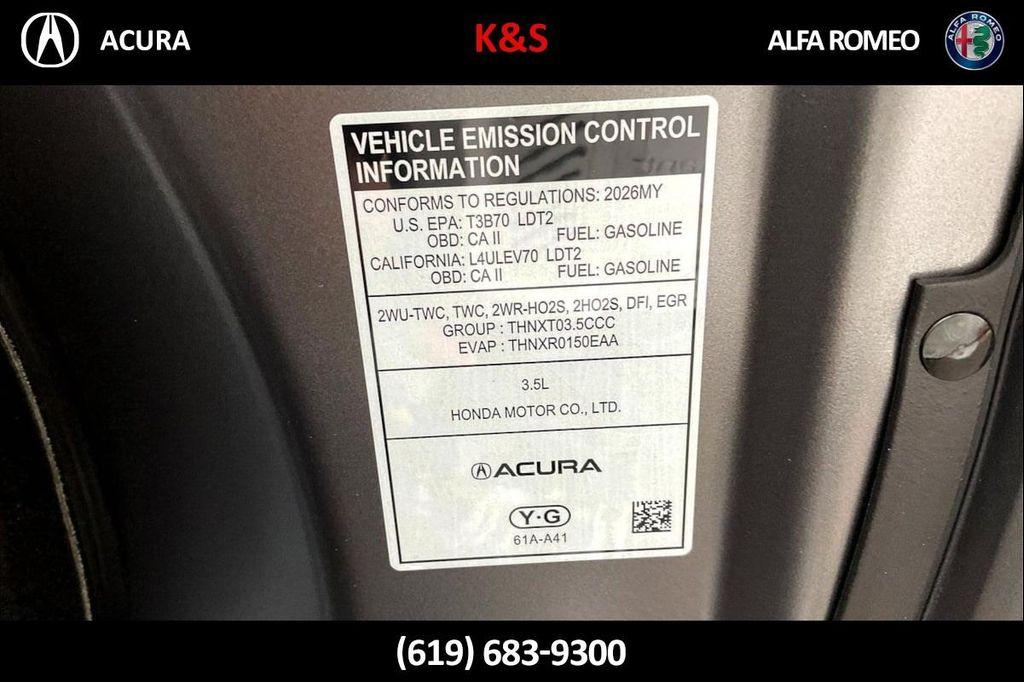 new 2026 Acura MDX car, priced at $64,350