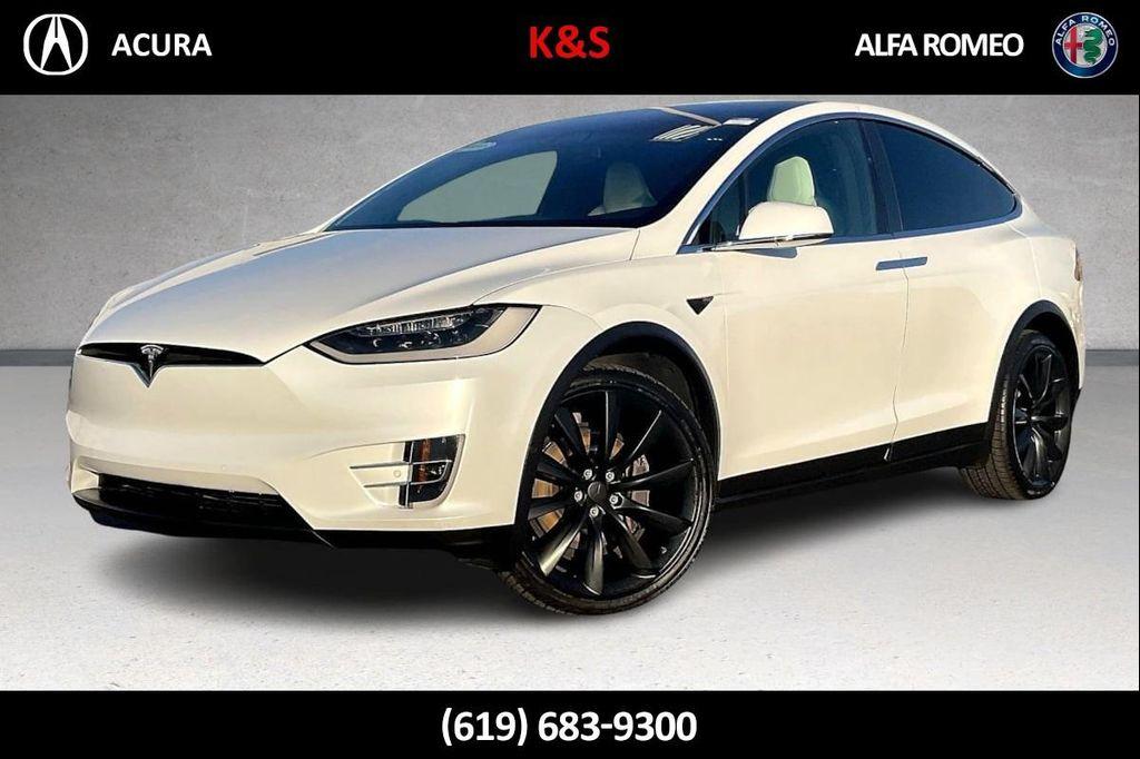 used 2018 Tesla Model X car, priced at $28,999
