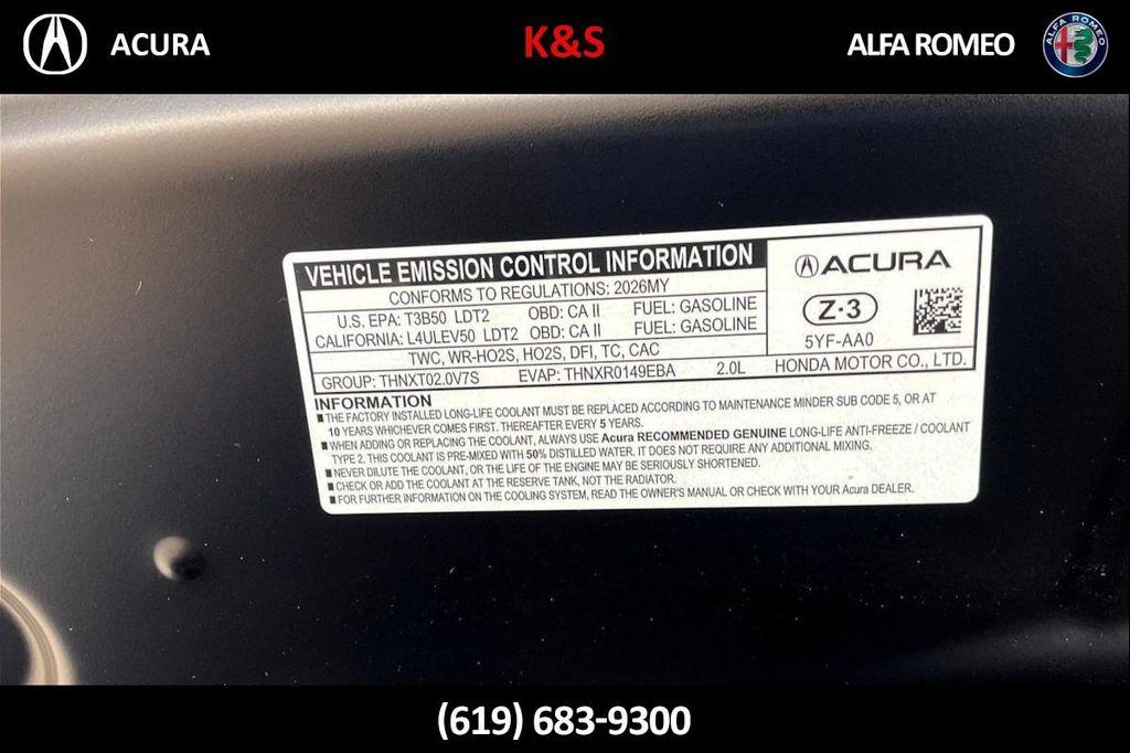 new 2026 Acura RDX car, priced at $47,050