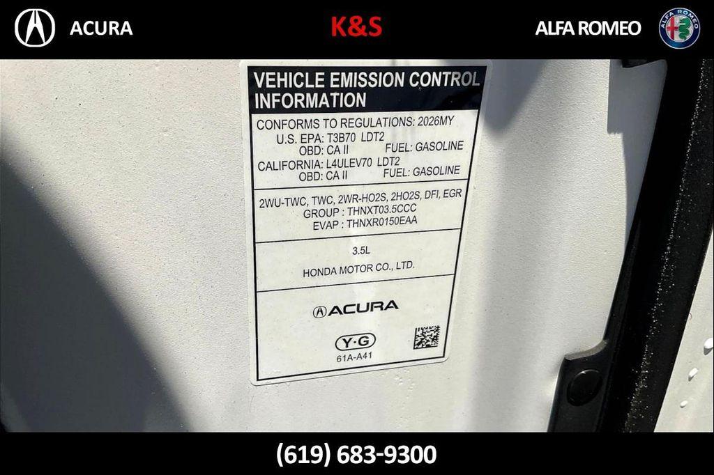 new 2026 Acura MDX car, priced at $64,750