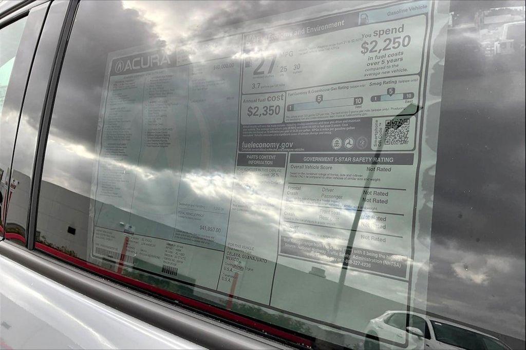 new 2025 Acura ADX car, priced at $41,950