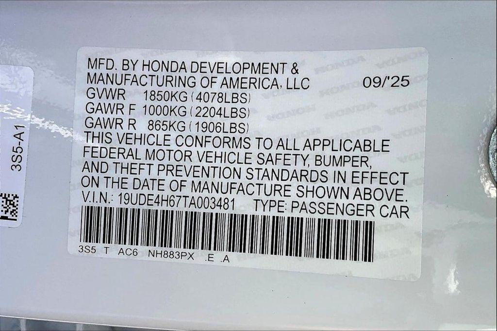 new 2026 Acura Integra car, priced at $39,800