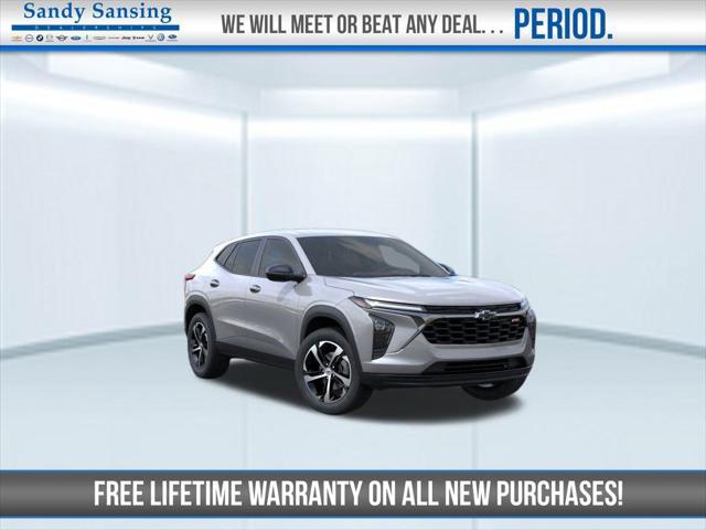 new 2025 Chevrolet Trax car, priced at $24,780