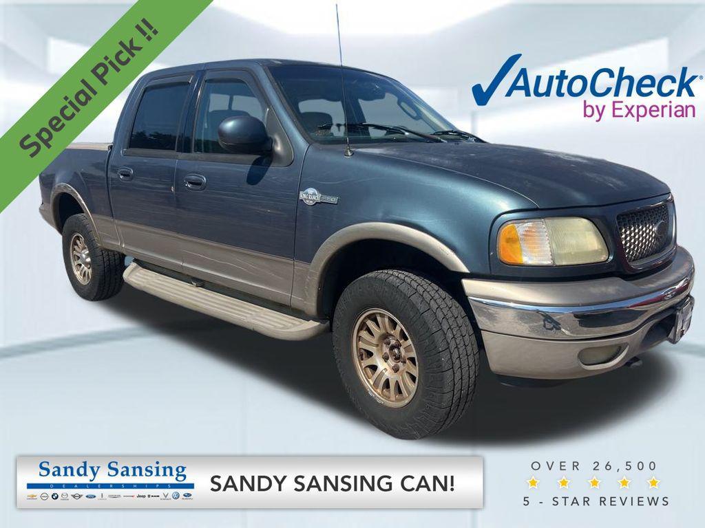 used 2002 Ford F-150 car, priced at $3,765