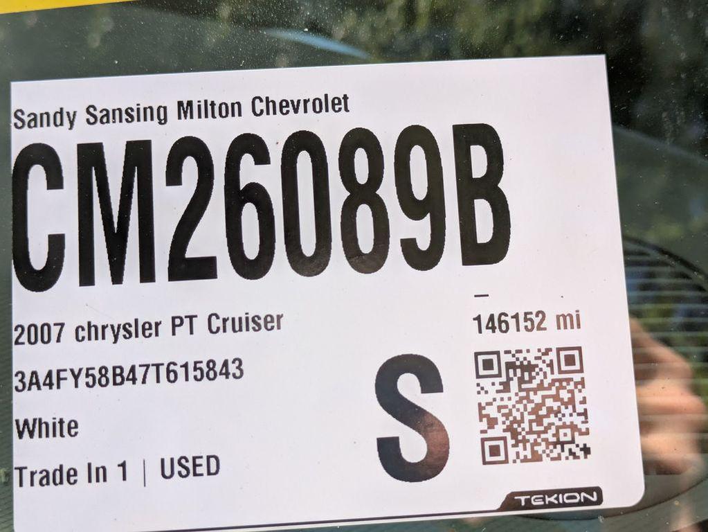 used 2007 Chrysler PT Cruiser car, priced at $3,750