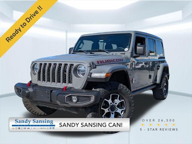 used 2021 Jeep Wrangler Unlimited car, priced at $36,855