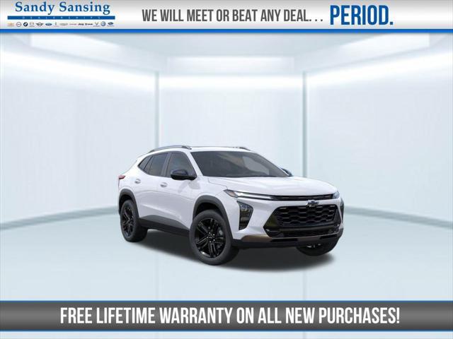 new 2025 Chevrolet Trax car, priced at $28,075