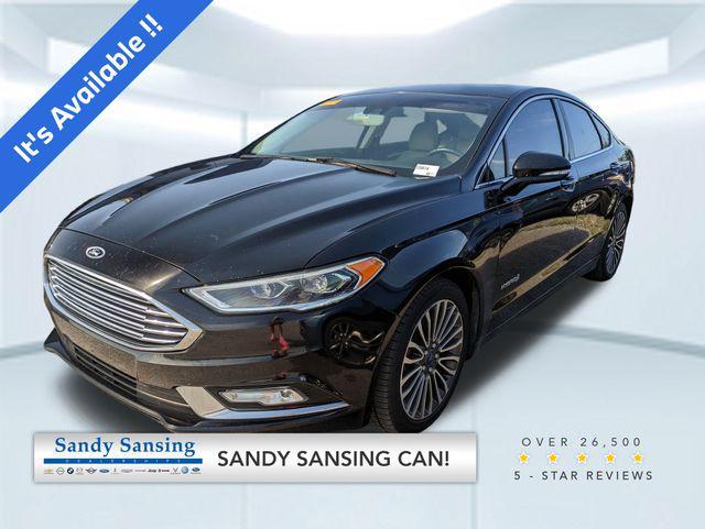used 2017 Ford Fusion Hybrid car, priced at $9,998
