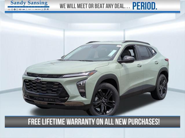 new 2025 Chevrolet Trax car, priced at $27,180