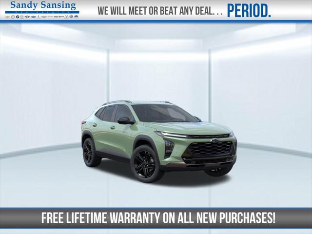 new 2025 Chevrolet Trax car, priced at $27,180