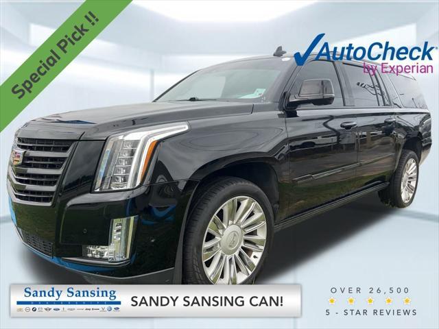 used 2017 Cadillac Escalade ESV car, priced at $35,155