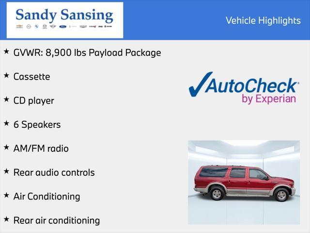 used 2005 Ford Excursion car, priced at $6,670