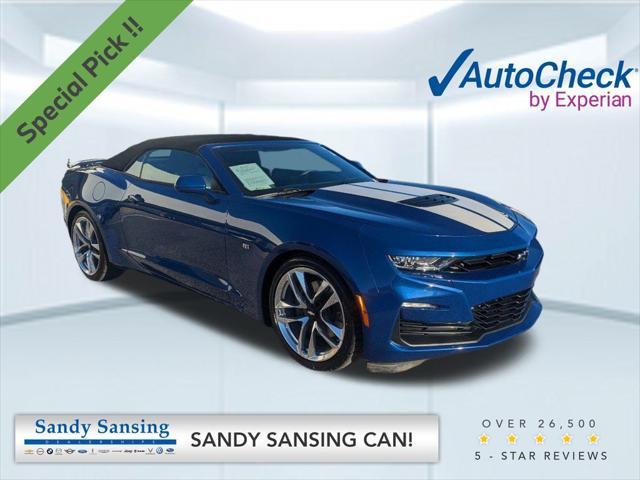 used 2021 Chevrolet Camaro car, priced at $44,985