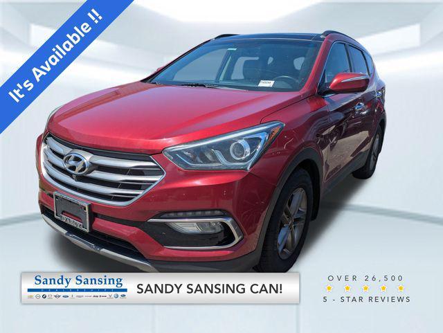 used 2018 Hyundai Santa Fe Sport car, priced at $10,900
