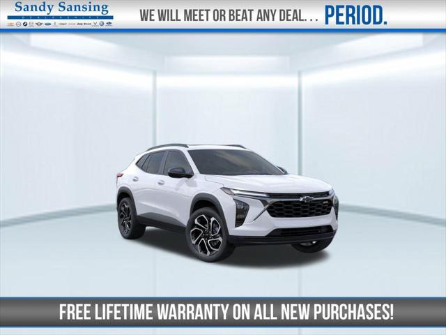 new 2025 Chevrolet Trax car, priced at $27,930
