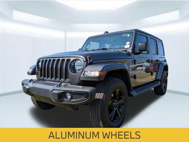 used 2021 Jeep Wrangler Unlimited car, priced at $38,330