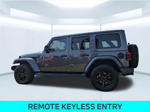 used 2021 Jeep Wrangler Unlimited car, priced at $38,330