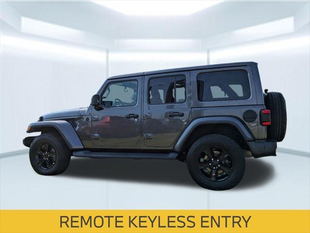 used 2021 Jeep Wrangler Unlimited car, priced at $38,330