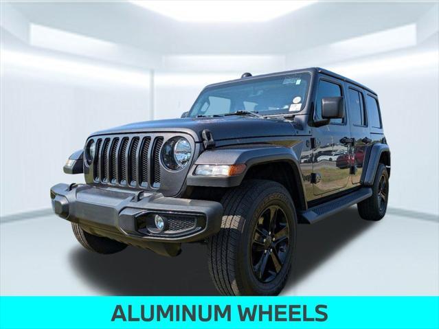 used 2021 Jeep Wrangler Unlimited car, priced at $38,330