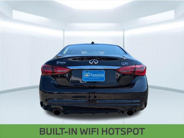 used 2021 INFINITI Q50 car, priced at $25,180