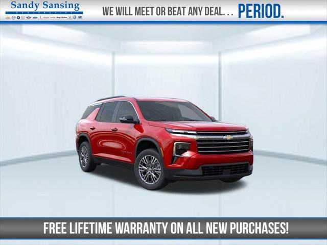 new 2025 Chevrolet Traverse car, priced at $43,630