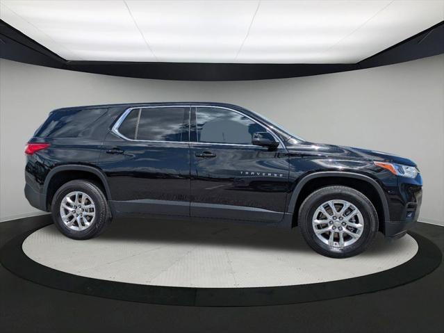 used 2021 Chevrolet Traverse car, priced at $26,710