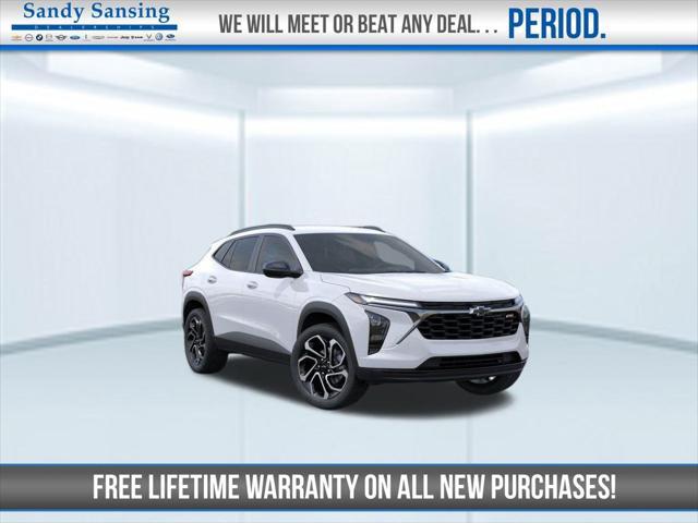 new 2025 Chevrolet Trax car, priced at $27,050