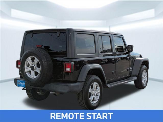 used 2020 Jeep Wrangler Unlimited car, priced at $26,095