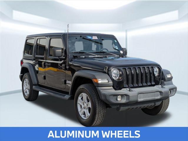 used 2020 Jeep Wrangler Unlimited car, priced at $26,095