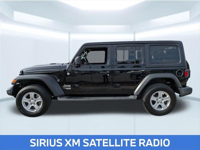 used 2020 Jeep Wrangler Unlimited car, priced at $26,095