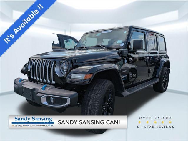 used 2023 Jeep Wrangler 4xe car, priced at $34,590