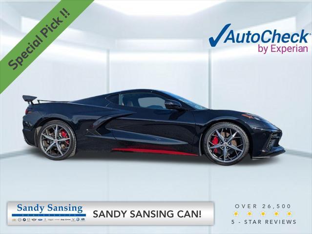 used 2021 Chevrolet Corvette car, priced at $65,505