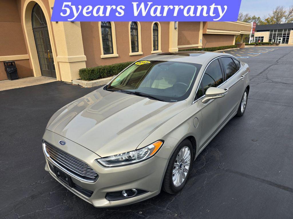 used 2015 Ford Fusion Energi car, priced at $7,450