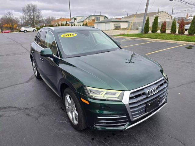 used 2018 Audi Q5 car, priced at $17,800