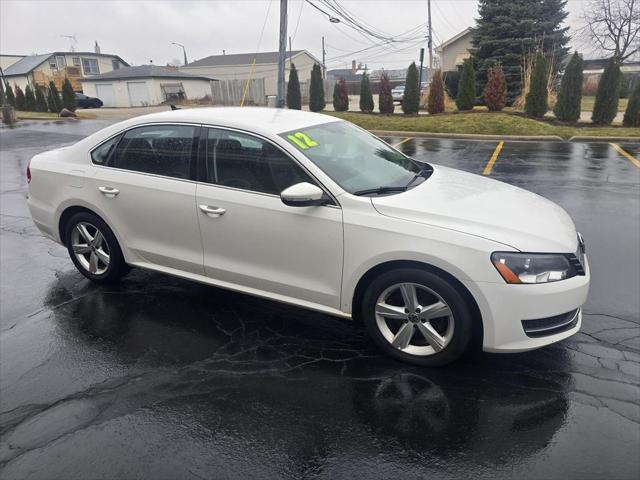 used 2012 Volkswagen Passat car, priced at $6,250