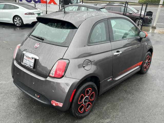 used 2017 FIAT 500e car, priced at $9,600