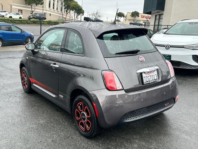 used 2017 FIAT 500e car, priced at $9,600