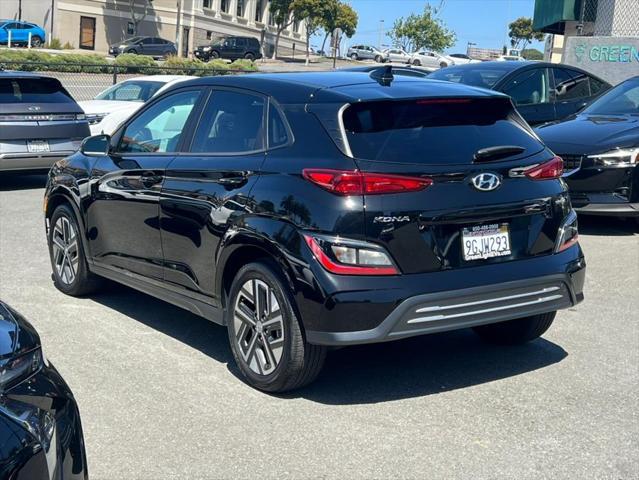 used 2023 Hyundai Kona EV car, priced at $21,900