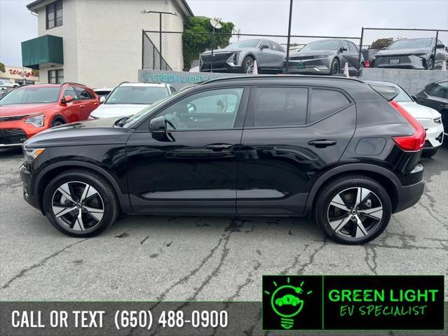used 2021 Volvo XC40 Recharge Pure Electric car, priced at $28,800