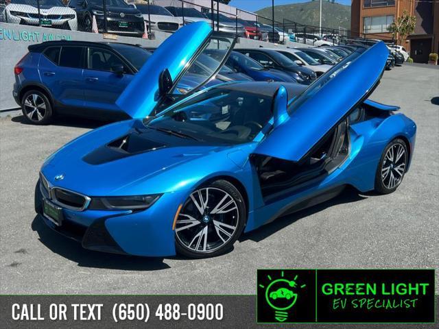 used 2016 BMW i8 car, priced at $54,300