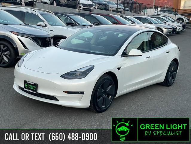 used 2021 Tesla Model 3 car, priced at $24,500