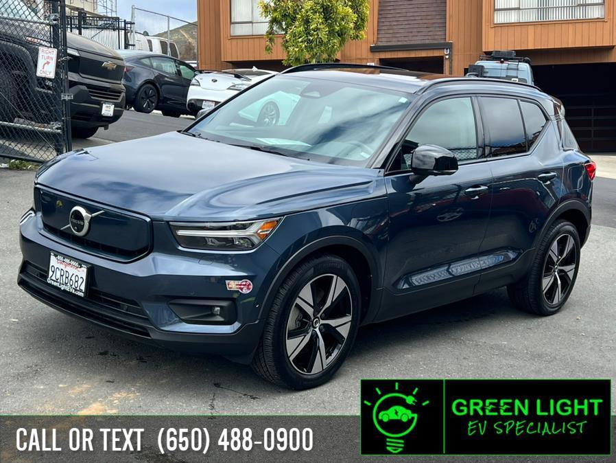 used 2022 Volvo XC40 Recharge Pure Electric car, priced at $28,500